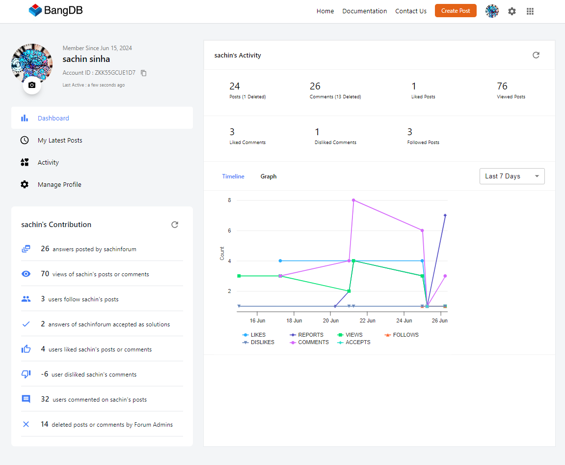 Click on crm settings - BangDB